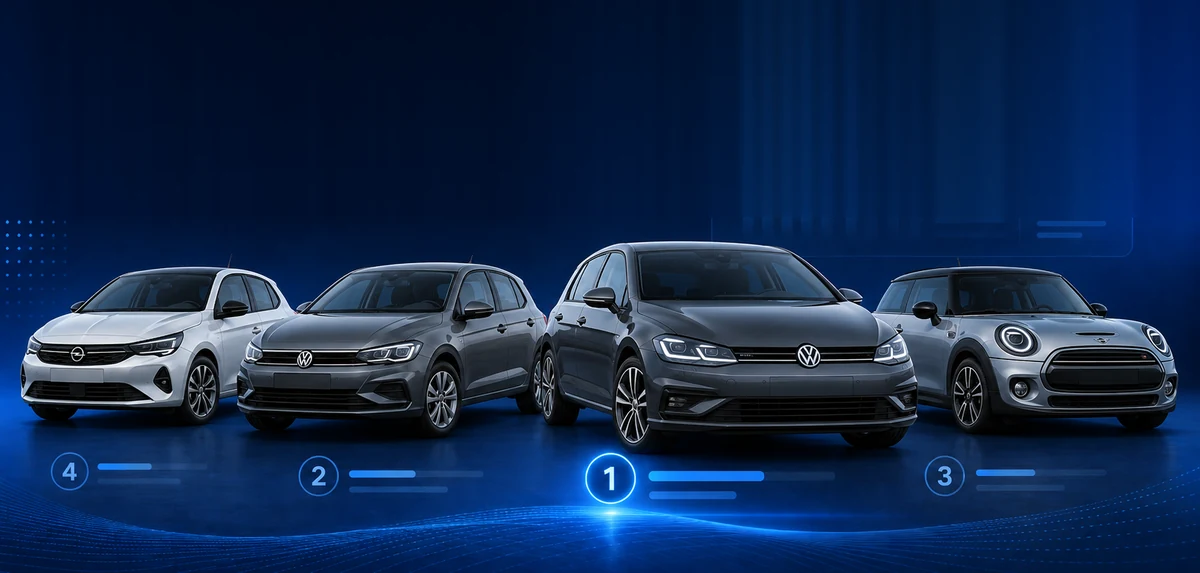 Meest populaire tweedehands auto's van 2026